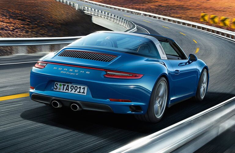2017 Porsche 911 Targa 4 Rear View