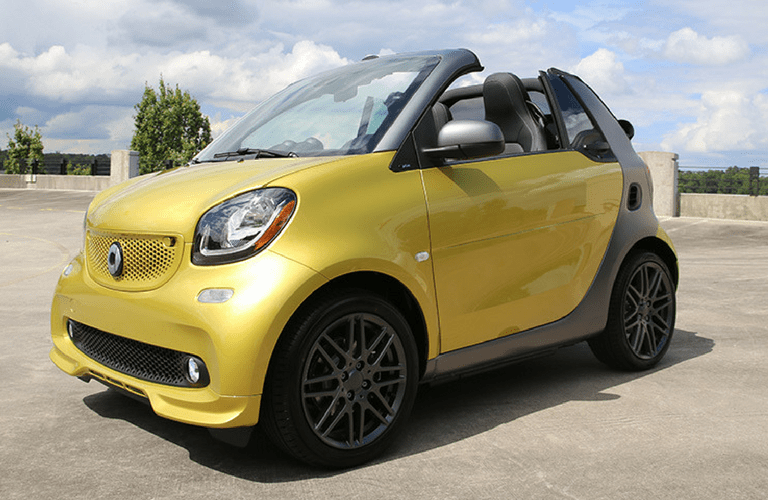 2017 smart fortwo passion coupe top down