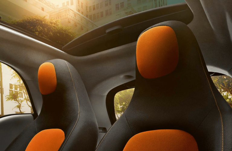 2017 smart fortwo passion coupe interior seats