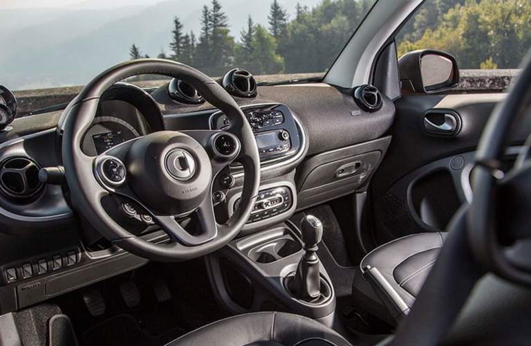 2017 smart fortwo prime interior front