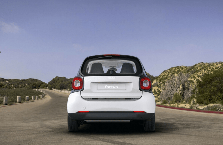 2017 smart fortwo pure coupe exterior rear