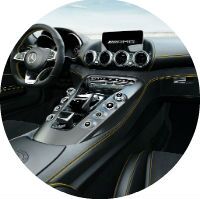 2017 Mercedes-AMG GT S COMAND infotainment system