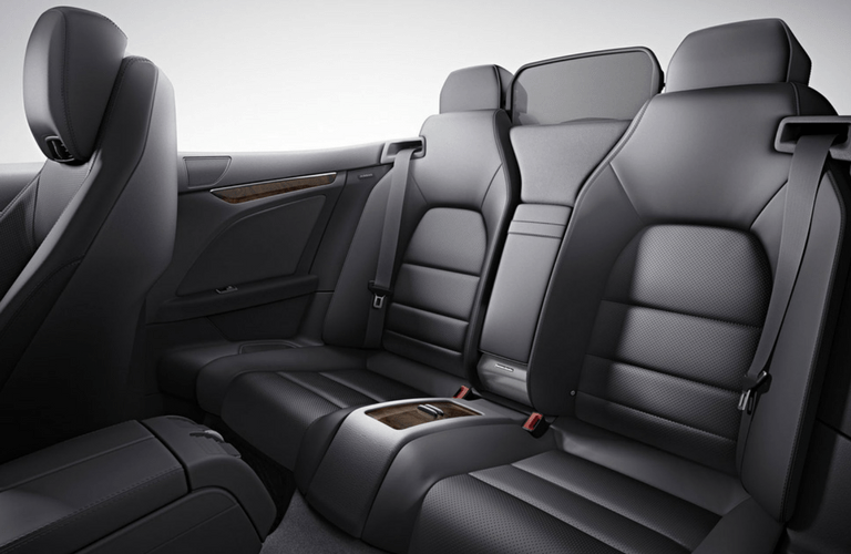 2017 Mercedes-Benz E-Class Cabriolet interior second row seat