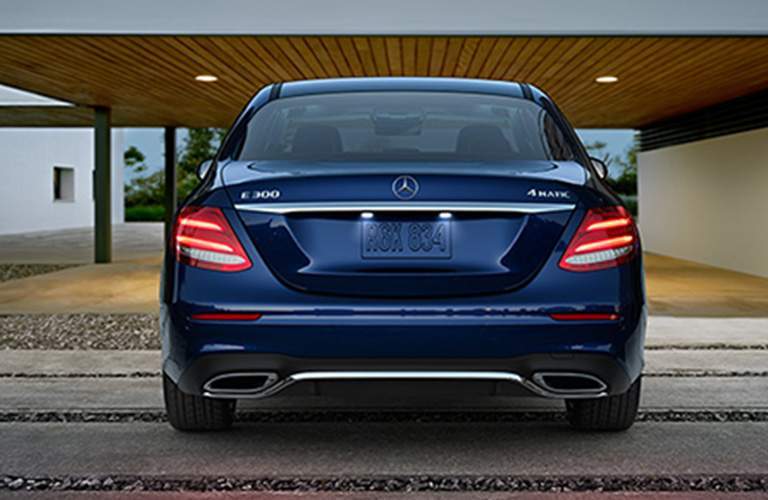 2018 Mercedes-Benz E-Class rear view