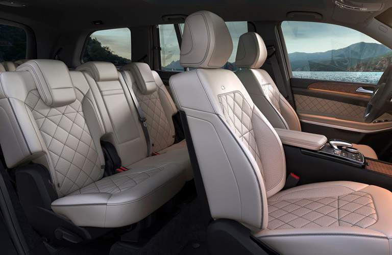interior space of the 2018 Mercedes-Benz GLS SUV