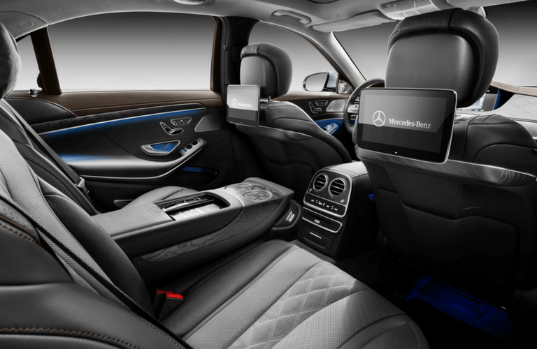 2018 Mercedes-Benz S-Class Sedan interior second row seat