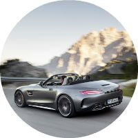 2018 Mercedes-AMG GT C rear axle steering