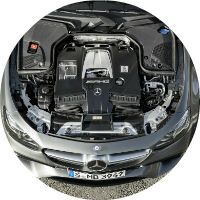 2018 Mercedes-AMG E63 V-8 Engine