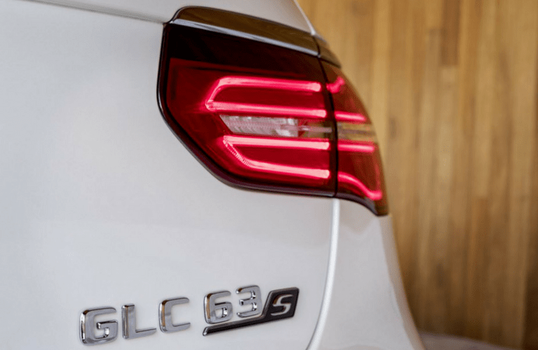 2018 Mercedes-AMG GLC 63 SUV exterior rear badging