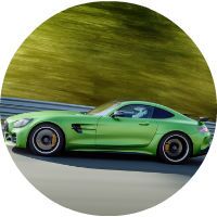 2018 Mercedes-AMG GT R Active Aerodynamics Profile