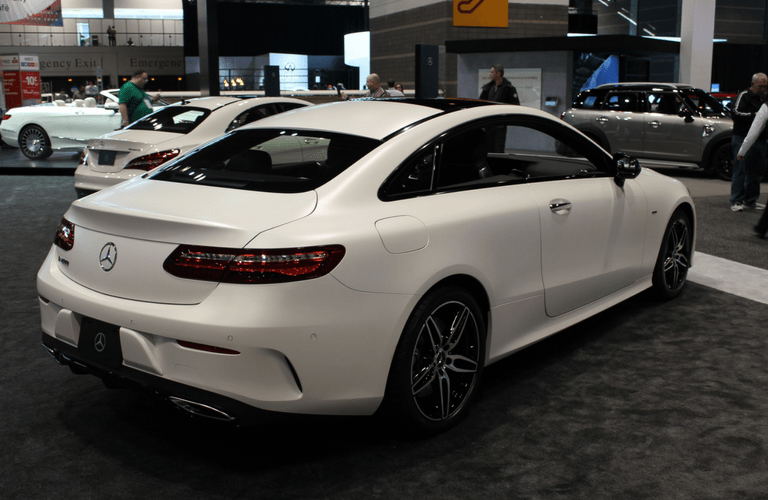 2018 Mercedes-Benz E-Class exterior rear at the chicago auto show