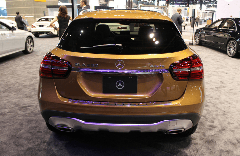 2018 Mercedes-Benz GLA-Class exterior rear view