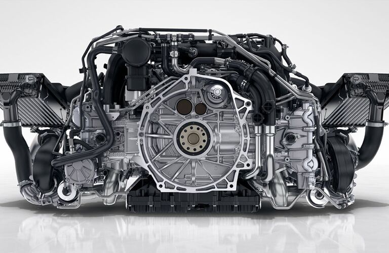 2017 Porsche 911 Carrera 4 new turbocharged engine