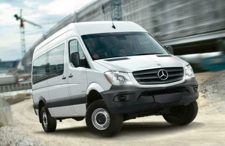 2017 Mercedes-Benz Sprinter Passenger Grille and Wheels