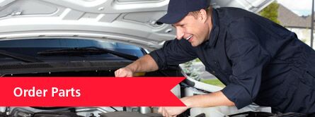order parts with smiling mechanic