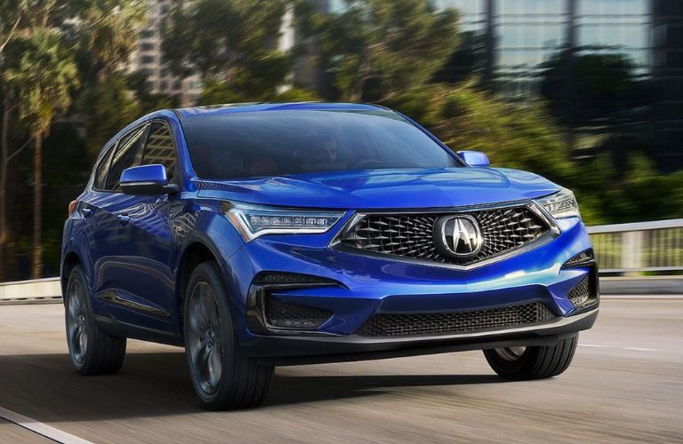 2020 Acura RDX in blue
