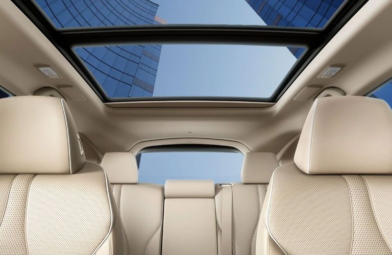 2020 Acura RDX seating and sunroof