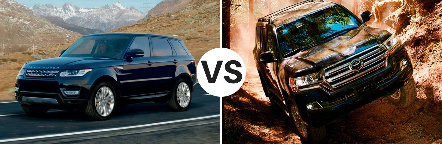 2017 Land Rover Range Vs Toyota Cruiser