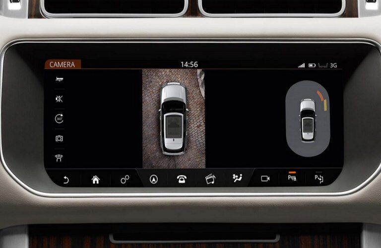 2017 Land Rover Range Rover surround view camera