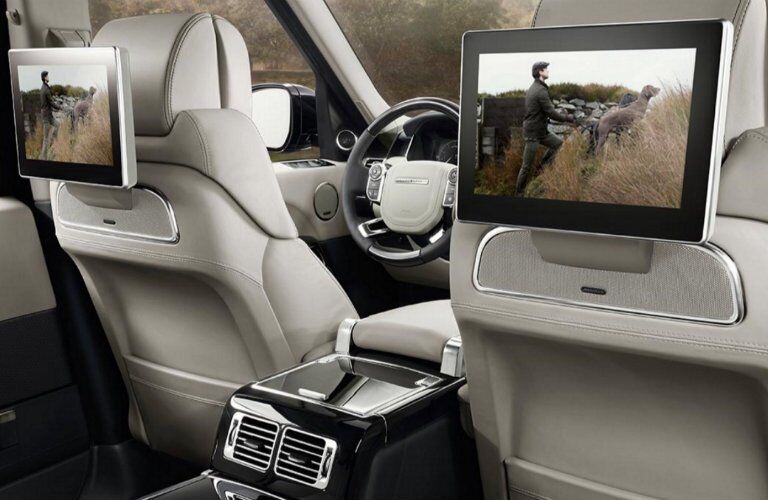 2017 Land Rover Range Rover rear seat entertainment system