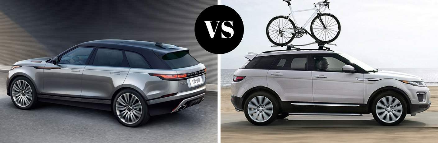 2018 Range Rover Velar vs 2017 Range Rover Evoque 2018 Range Rover Velar vs 2017 Range Rover Evoque