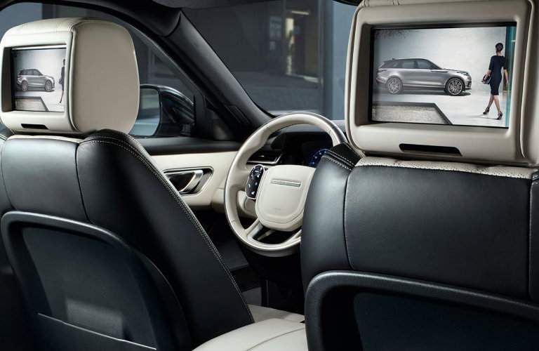 2018 Range Rover Velar Rear Entertainment Screens