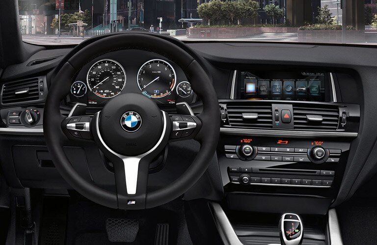 2017 BMW X4 dashboard