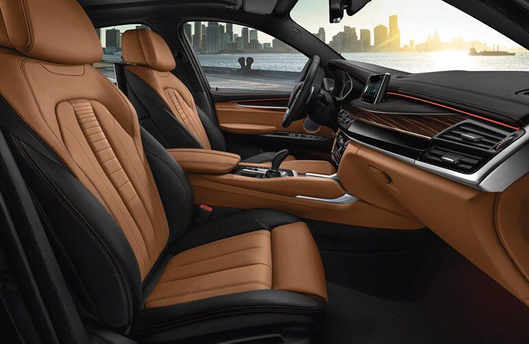 2017 BMW X6 seating