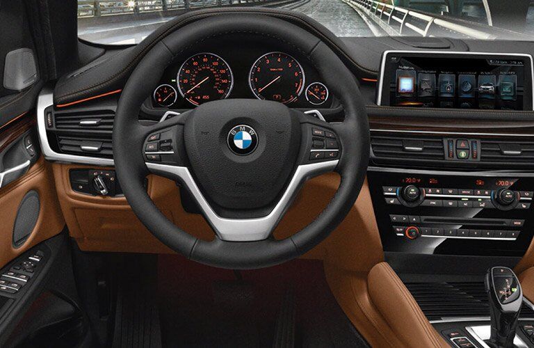 2017 BMW X6 dashboard