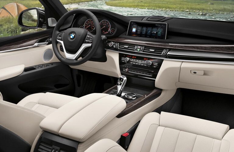 2017 BMW X5 dashboard