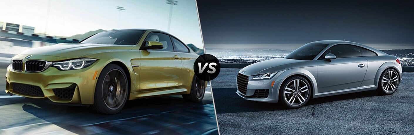 2018 bmw m4 vs 2018 audi tt rs