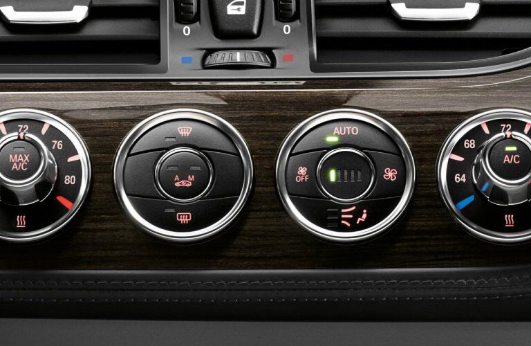 2017 BMW Z4 buttons