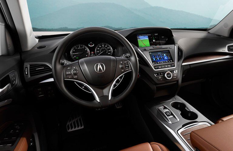 2017 Acura MDX dashboard
