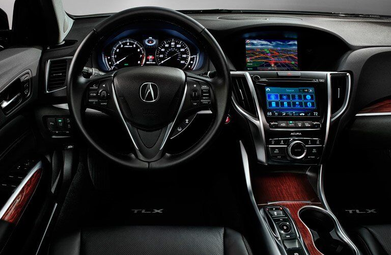 2017 Acura TLX dashboard