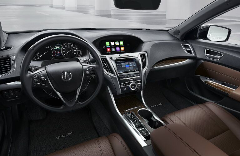 2017 Acura TLX dashboard