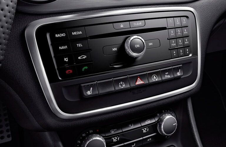 2016 Mercedes-Benz CLA interior center console