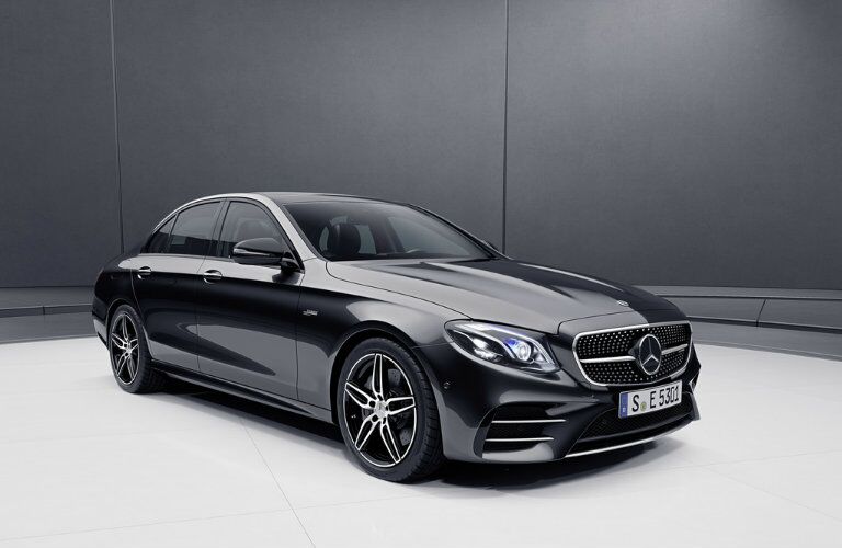 2019 Mercedes-Benz E-Class in a gray room