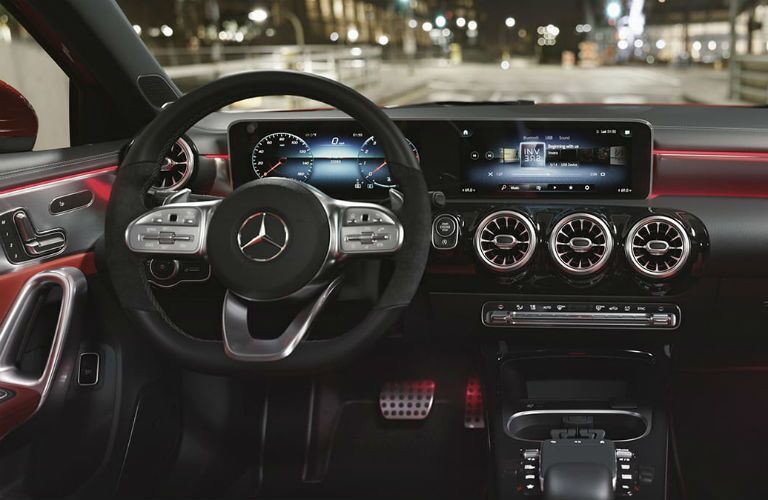 interior of 2019 mercedes-benz a-class