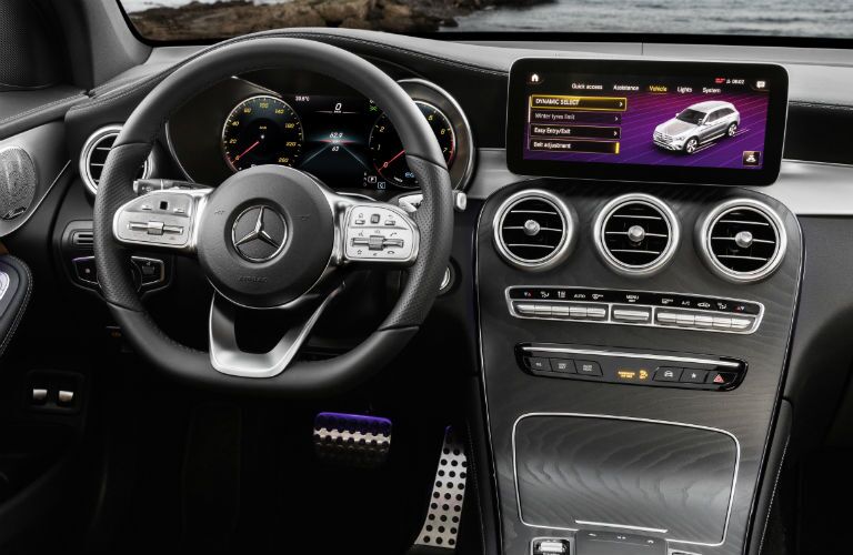 interior of 2020 mercedes-benz glc 300