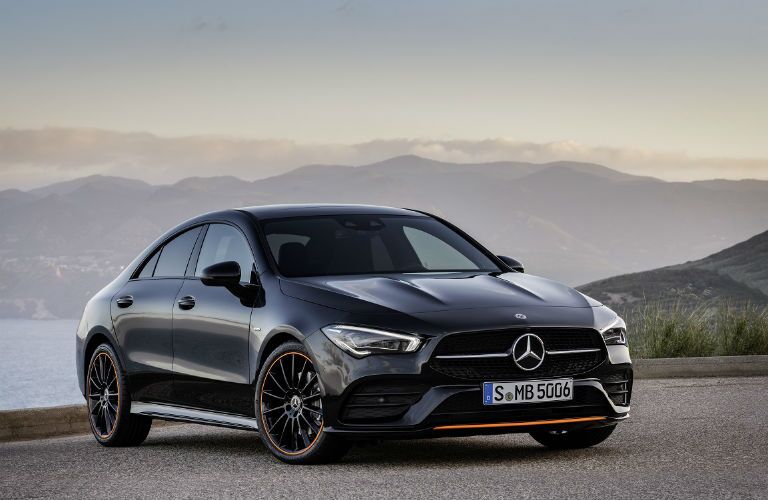 front three quarter shot of 2020 mercedes-benz cla