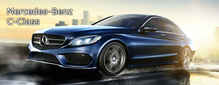 2016 Mercedes-Benz C-Class blue model