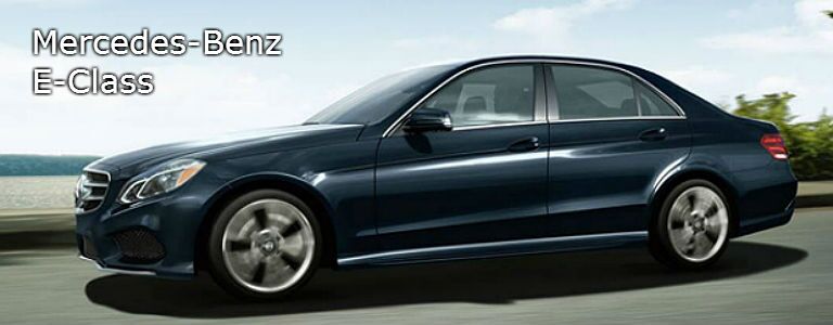 2016 Mercedes-Benz E-Class blue model