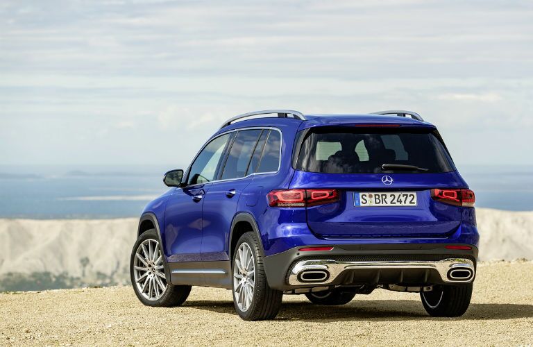 rear of 2020 mercedes-benz glb