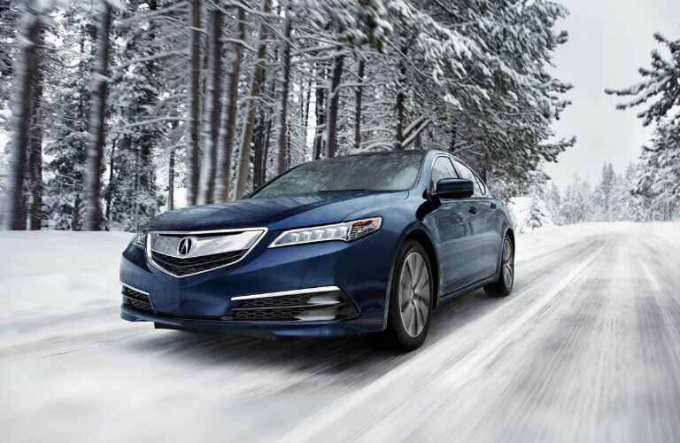 2017 Acura TLX traction