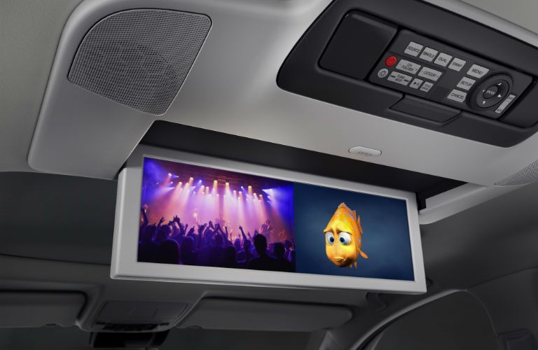A photo of an available entertainment system in the 2018 Acura MDX.