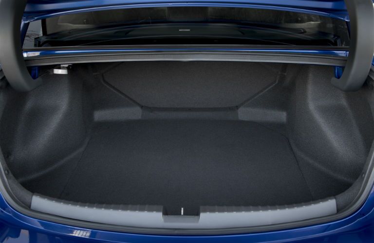 A photo of the trunk space available in the 2018 Acura ILX.