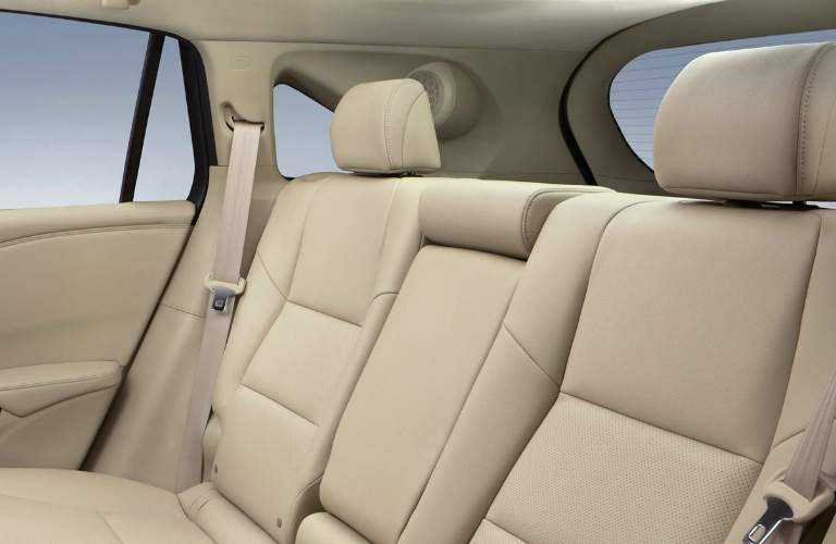 A look at the rear seats inside of the 2018 Acura RDX