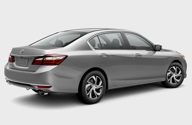 Back right side of 2017 Honda Accord LX