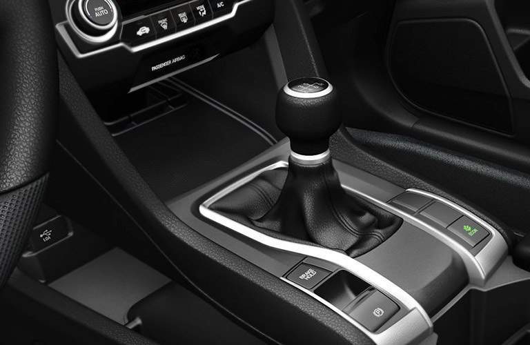 Shifting knob in the 2017 Honda Civic