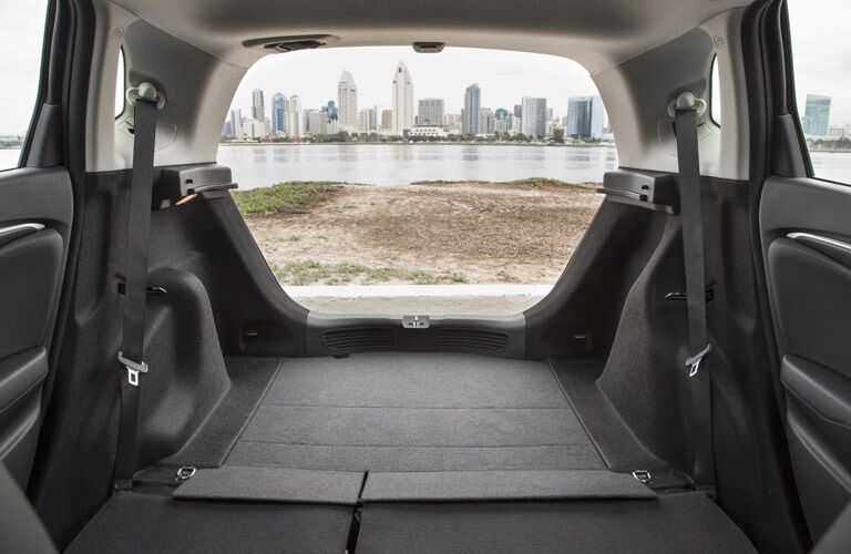 cargo space in the 2017 Honda Fit
